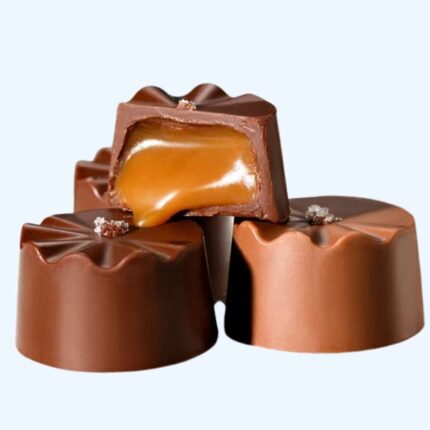 شکلات با فیلینگ کارامل